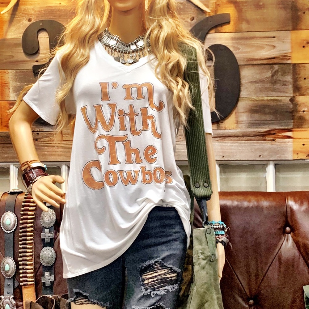 LAST ONE - I’m with the COWBOY’s Graphic Tee